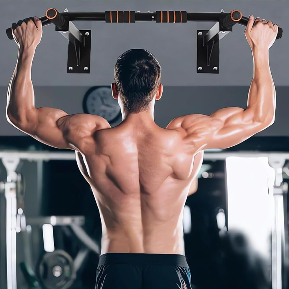 Pull Up Bar Grip - Barra de Ejercicio Ajustable con Marco