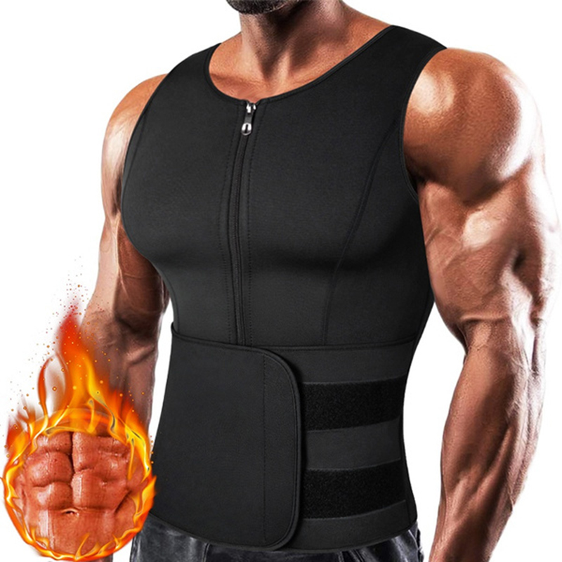 Crossfit Weight Vest - Entrenador de cintura con cremallera para