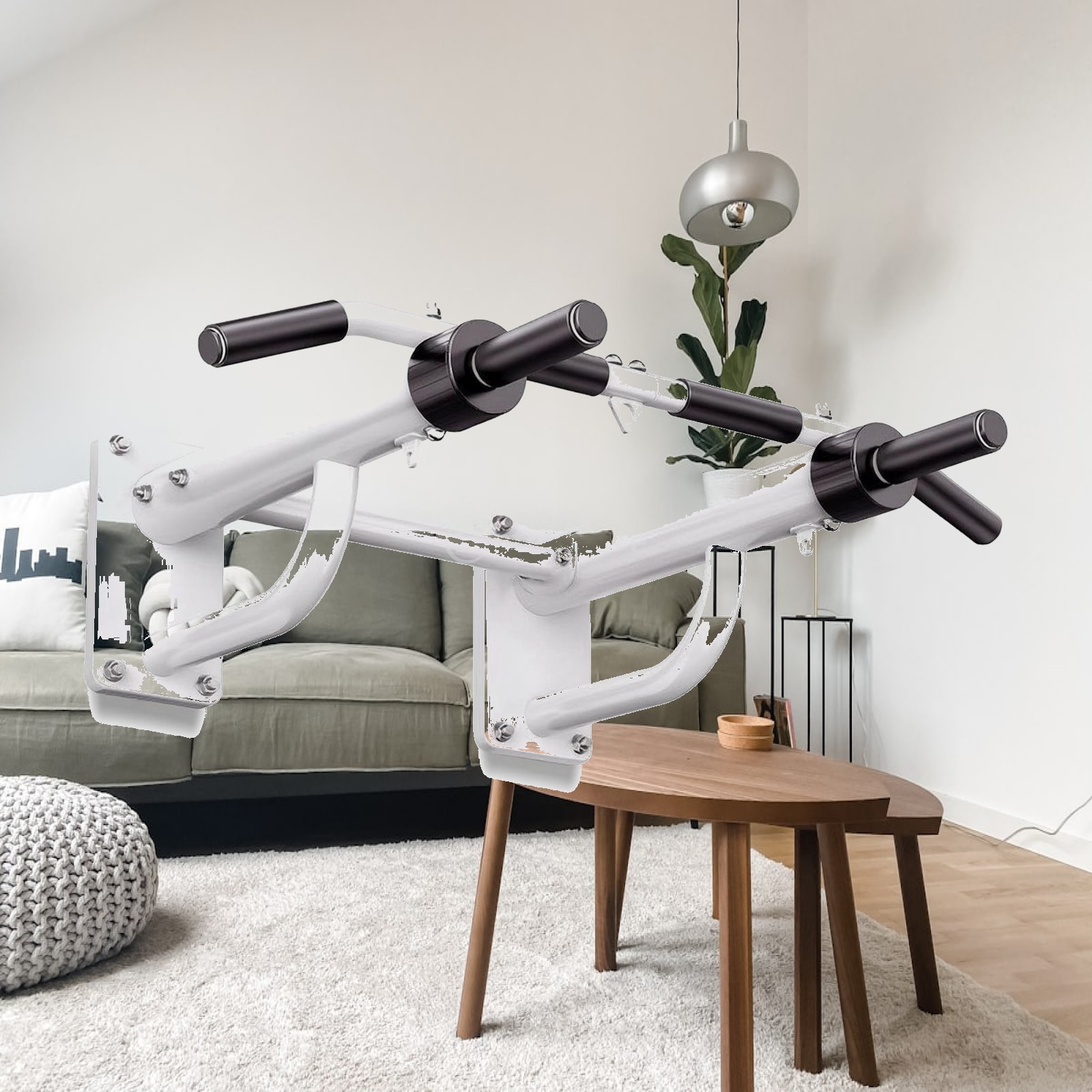 Pull Up Bar Grip - Barra de dominadas para montar en