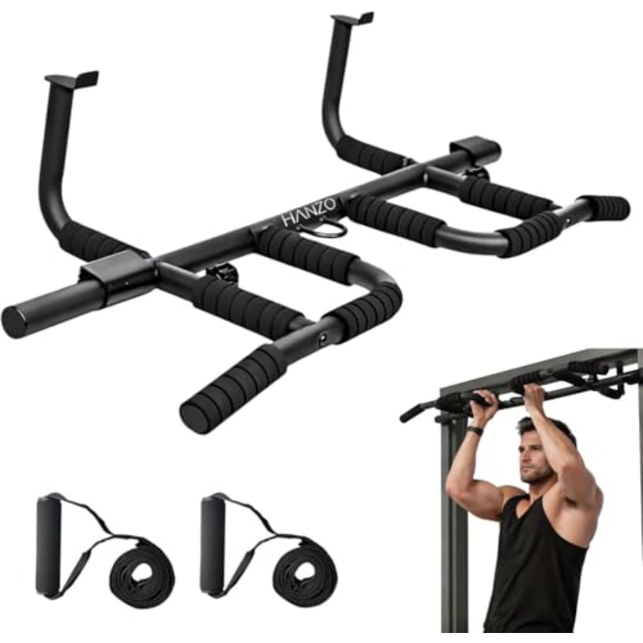 Pull Up Bar Grip - Barra de dominadas para puerta con