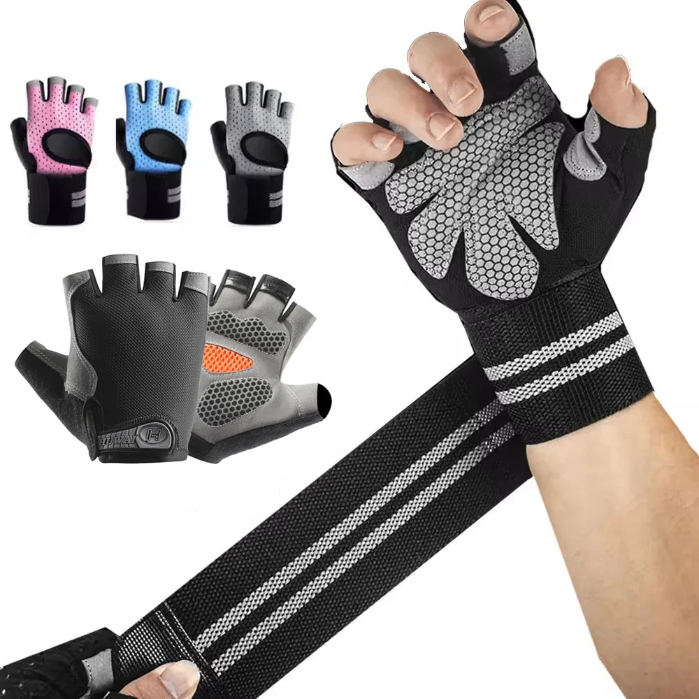 1 par de guantes de gimnasio d - Crossfit Training Gear reseña y precio