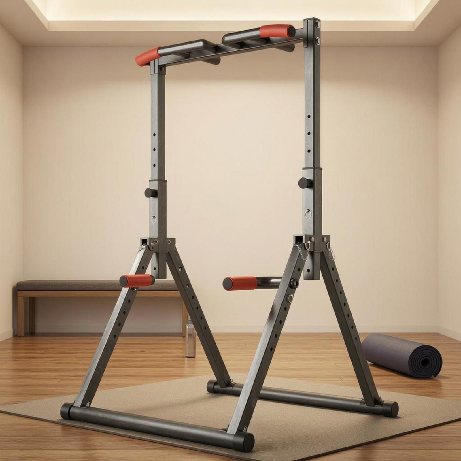 Barra de dominadas ajustable p - Pull Up Bar Grip reseña y precio