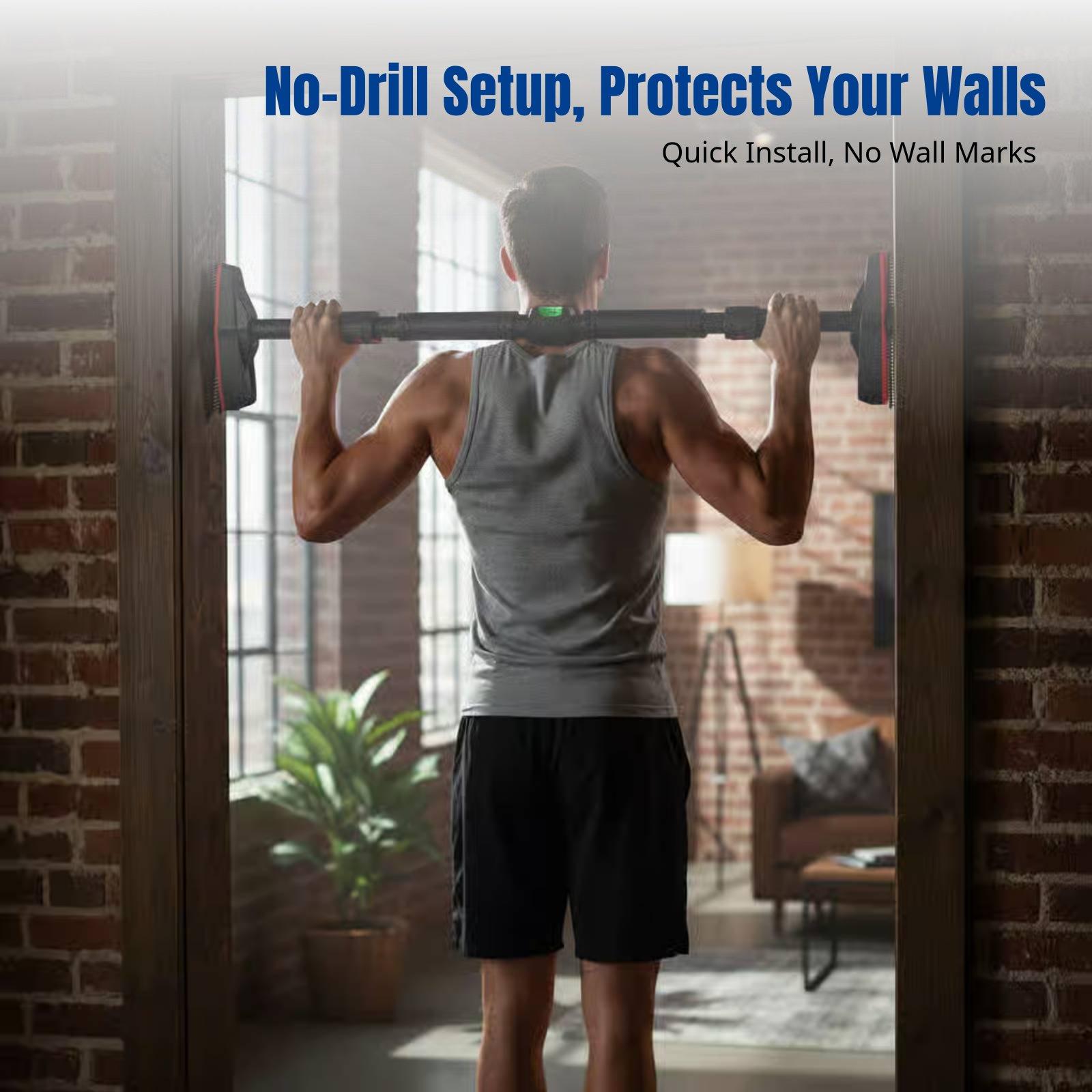 Barra de dominadas de alta res - Pull Up Bar Grip reseña y precio