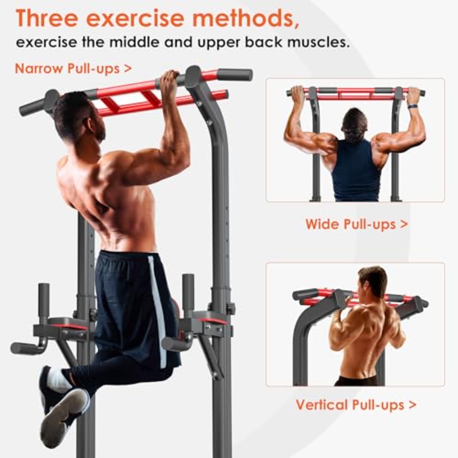 Estación de dominadas para gim - Pull Up Bar Grip reseña y precio