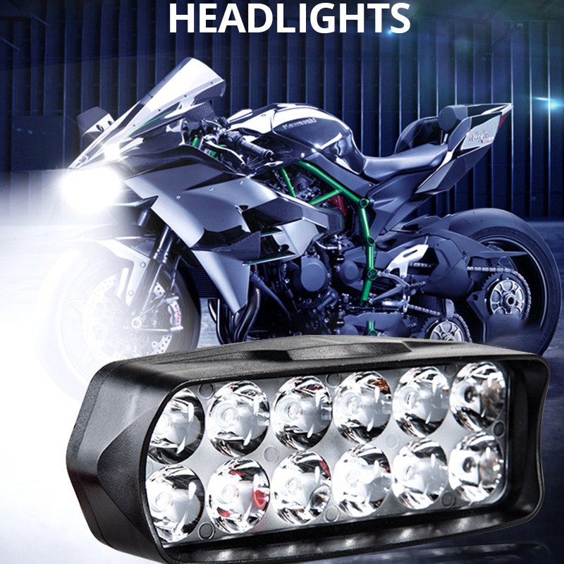 Faro delantero para motociclet - Head Racket Boom reseña y precio