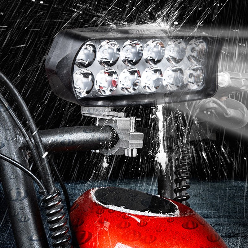 Faro delantero para motociclet - Head Racket Boom reseña y precio